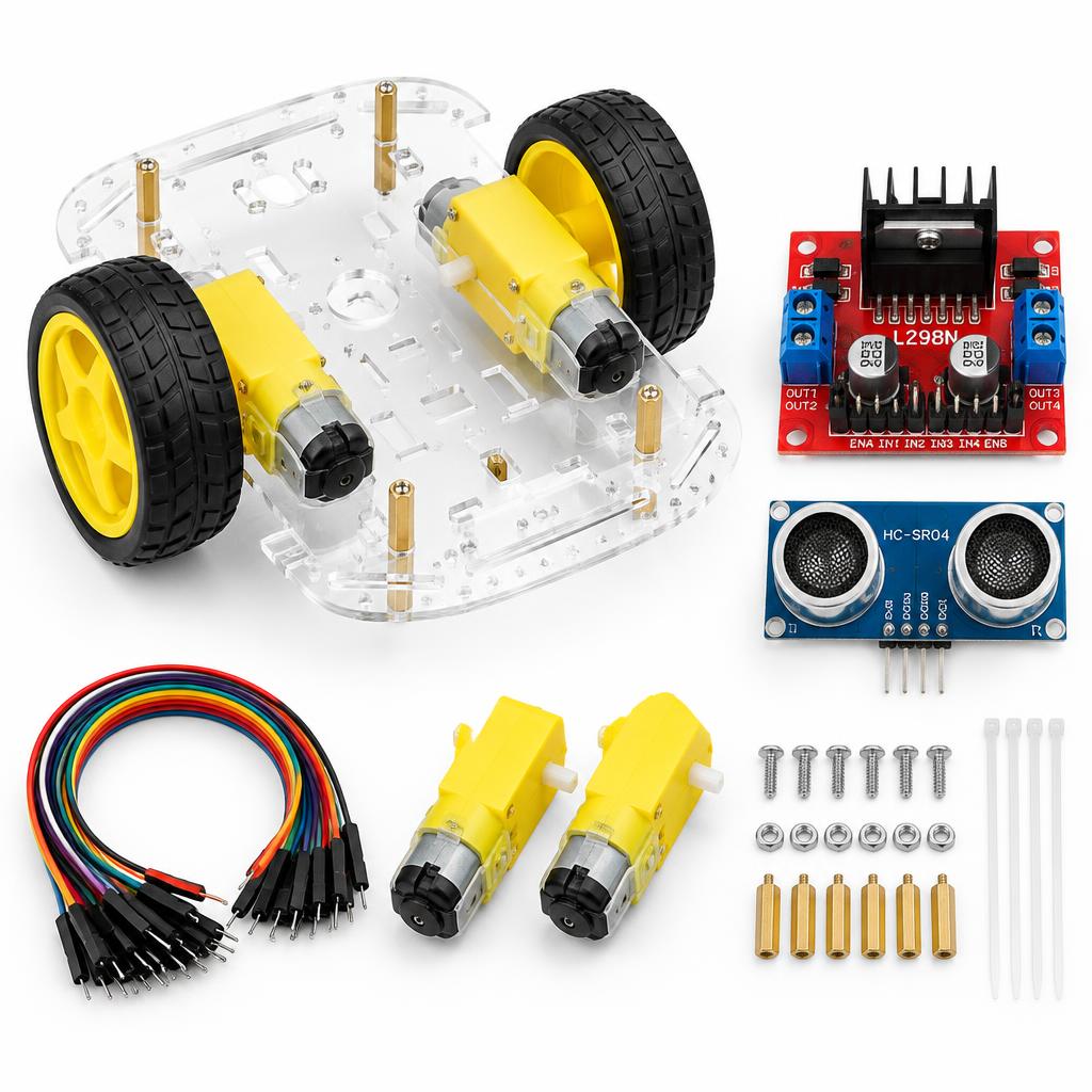 Obstacle-Avoiding Robot Kit